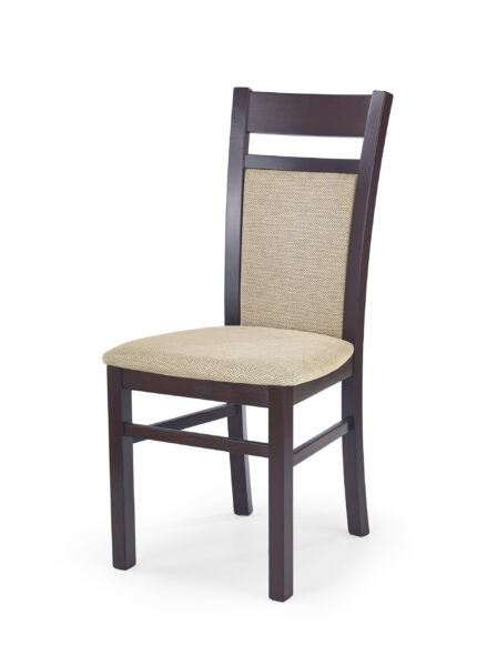 GERARD2 szék sötét dió / csap: Torent Beige (1p = 2db)