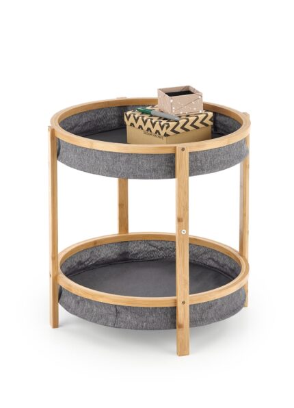 EMMA dohányzóasztal natúr / szürke (1p = 1db)