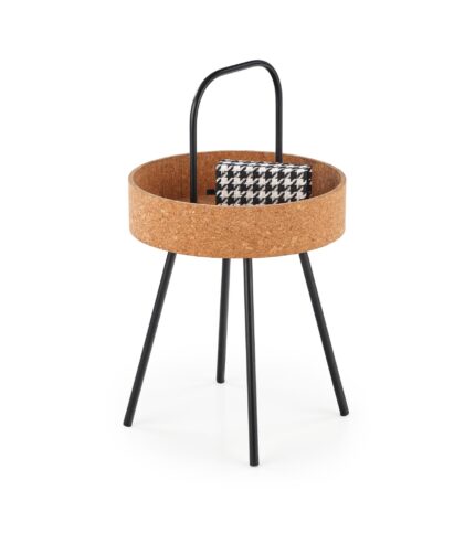 MASHA dohányzóasztal natúr / fekete (1p = 1db)