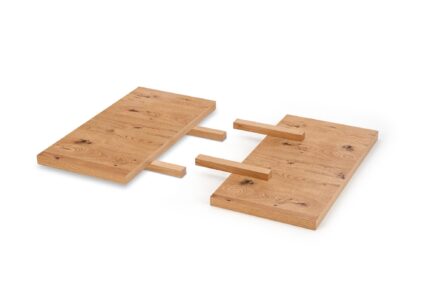 MASSIVE asztal, téglalap alakú, szín: világos tölgy