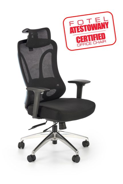 GILBERTO forgószék, szinkron mechanika, szín: fekete