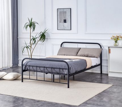 LINDA 140 ágy, szín: fekete