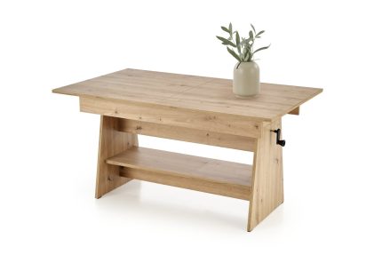 ERIKA emelhető tetejű dohányzóasztal, szín: artisan tölgy