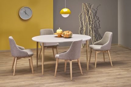 PIVOT bővíthető étkezőasztal, téglalap alakú, szín: kasmír/natúr