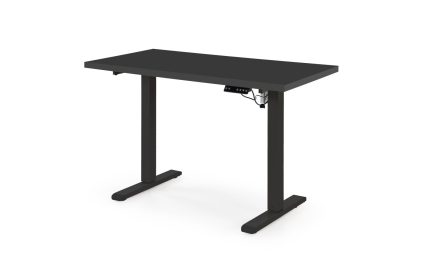 B54 állítható magasságú íróasztal, szín: fekete/fekete