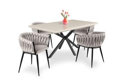 SUZY MAGASFÉNYŰ ASZTAL