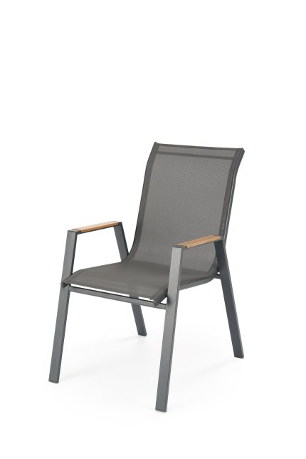 Hover kerti szék – szürke/antracit