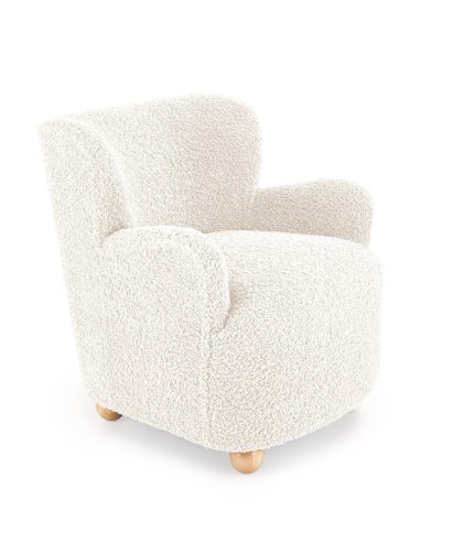 Claudio pihenőfotel – krém