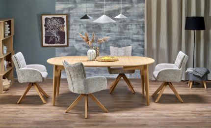 Magnus bővíthető étkezőasztal – natúr