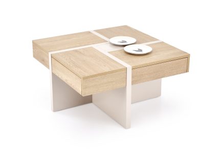 Sevilla S dohányzóasztal – cremona tölgy / kasmír