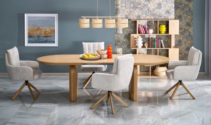 Sunset bővíthető étkezőasztal – natúr