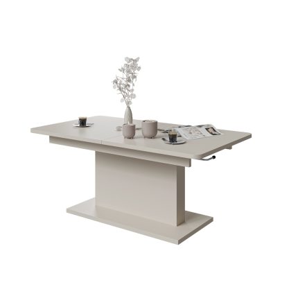 Busetti emelő-mechanikás dohányzóasztal – kasmír