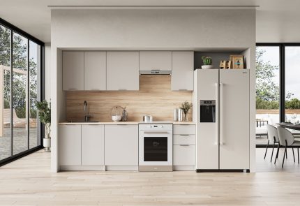 Barcelona 240 cm-es blokk konyha – kasmír