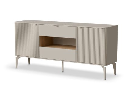 Beluci KM-1 komód – kasmír / kremona tölgy