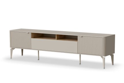 Beluci RTV-2 TV-állvány – kasmír / kremona tölgy