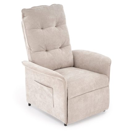 Naxos elektromosan dönthető pihenőfotel – bézs