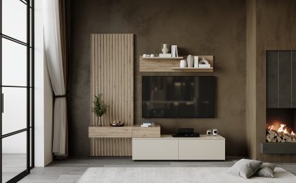 Camino nappali szett – artisan tölgy / kasmír