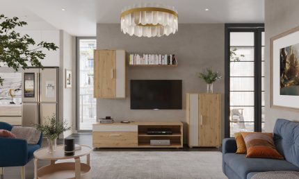 Benson nappali szett – artisan tölgy / kasmír